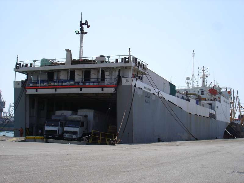 M/V Taba RoRo vessel operated by SeaChart Marine Logistics